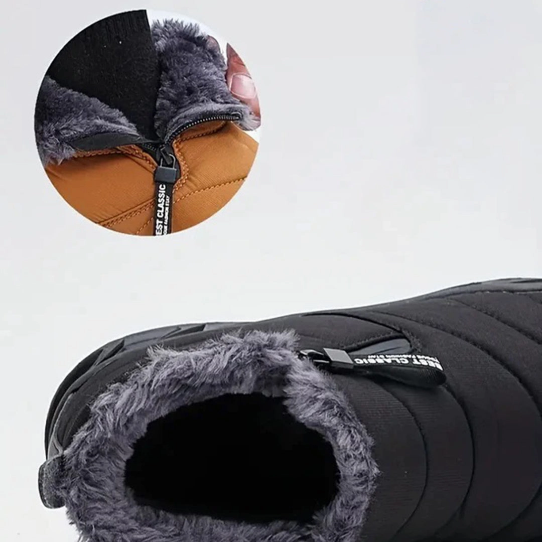 Tan Cowgirl Boots ASTER - Warme winterlaarzen voor mannen