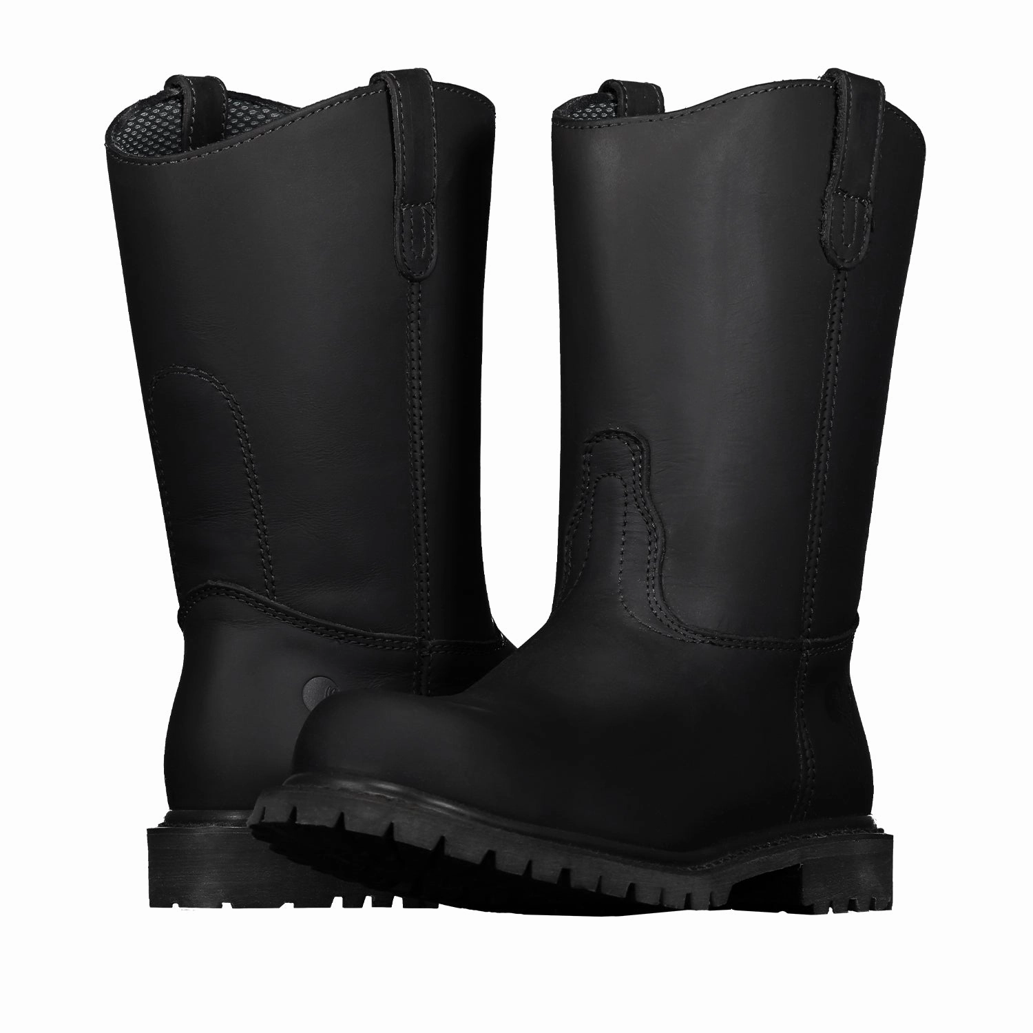 Dirty Work 10" Wellington Steel Toe Work Boots for Men and Electrical Hazard and Oil and Slip Resistant