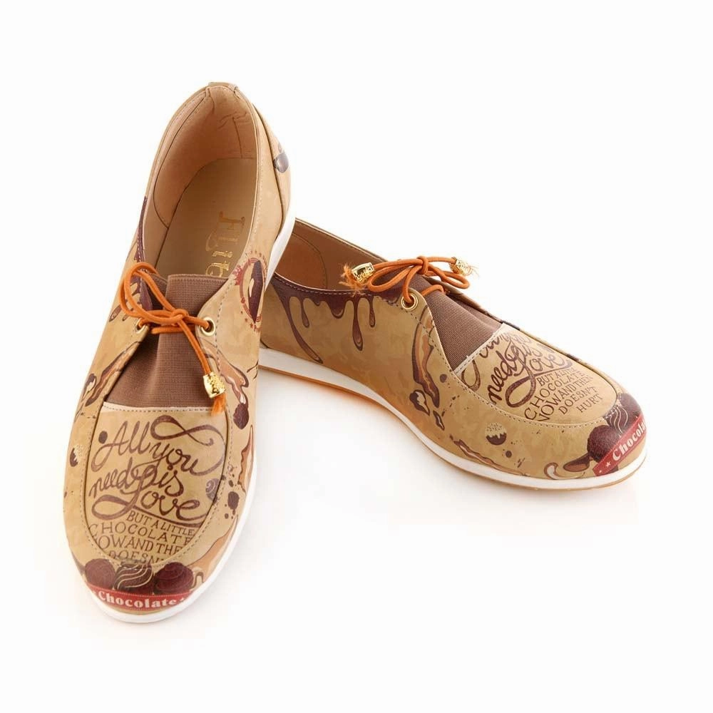 Satin Glow Celebrity Vibe All You Need is Love Ballerinas Shoes OMR7301