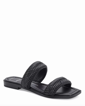 The Inya Sandal by Dolce Vita - Black Formal Wear With Flat Shoes
