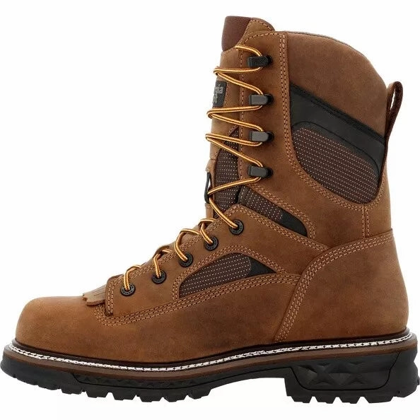 Diesel Mechanic Work Boots Georgia Boot LTX Logger Waterproof Composite Toe Work Boot GB00669