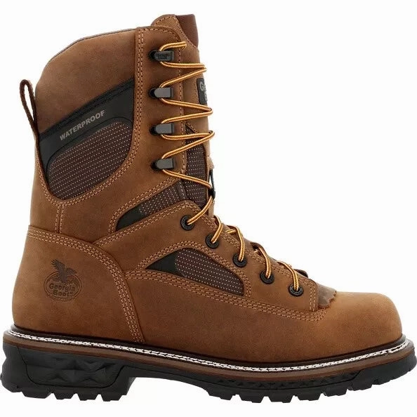 Work Boots Kansas City Georgia Boot LTX Logger Waterproof Composite Toe Work Boot GB00669
