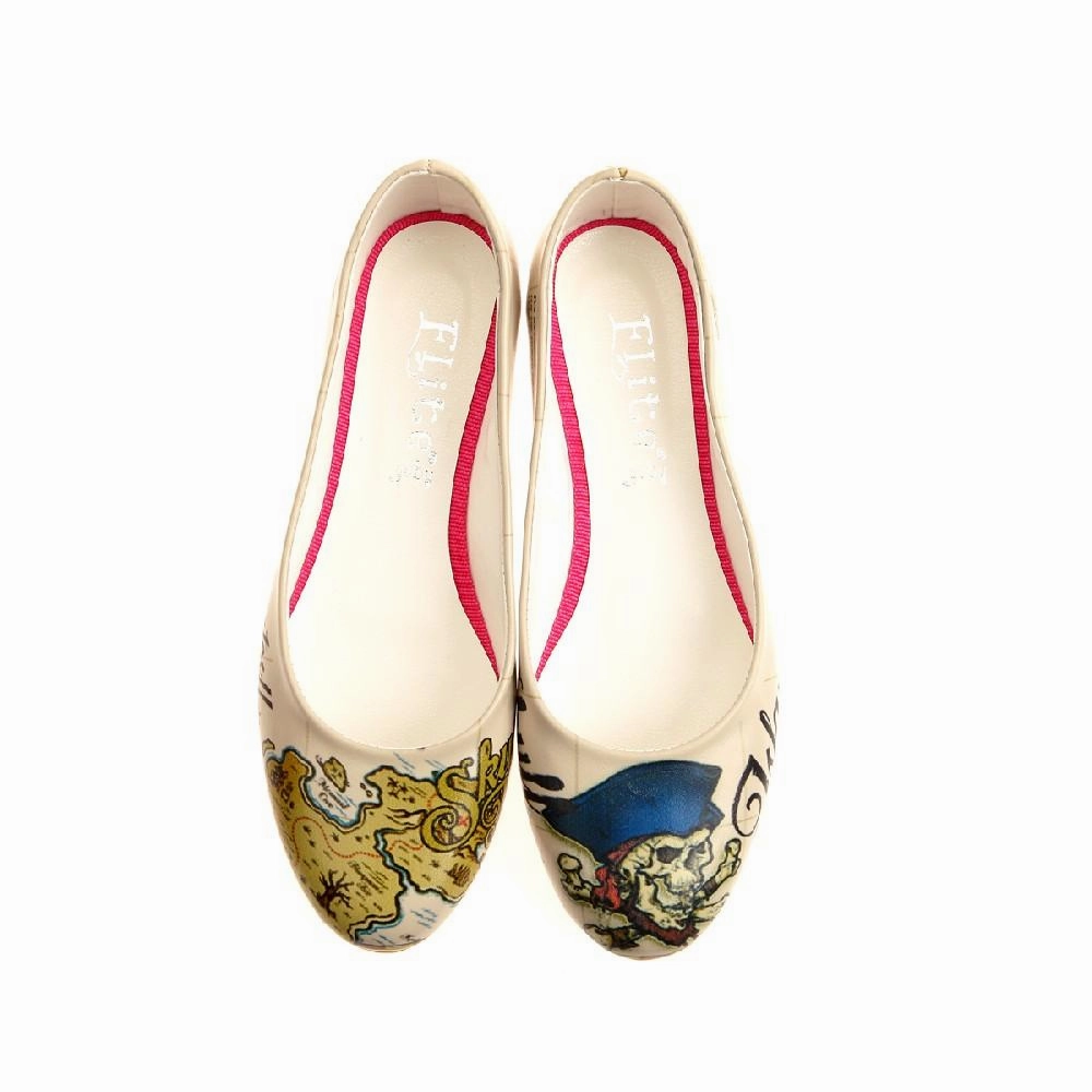 Pirates Ballerinas Shoes 1046 Free Soul