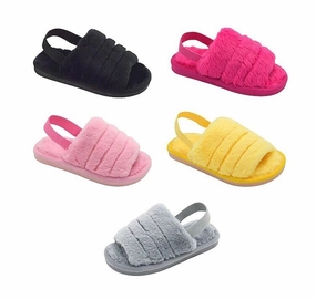 Ruby Slippers Ornament Wholesale Kids Indoor Soft Embellished Slippers Assorted Colors Zoey NGKK