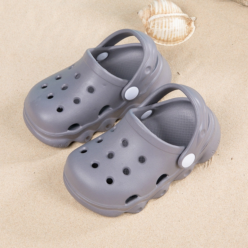 Wholesale Lightweight Baotou Beach Shoes Cool EVA Kids Slippers Sparkle Slippers