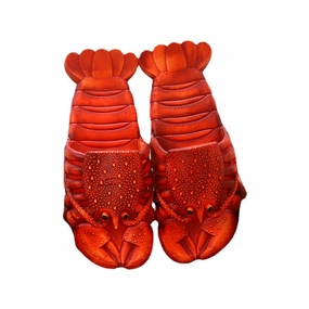 Target House Slippers Wholesale Parent-child Cartoon Lobster Funny Beach Slippers