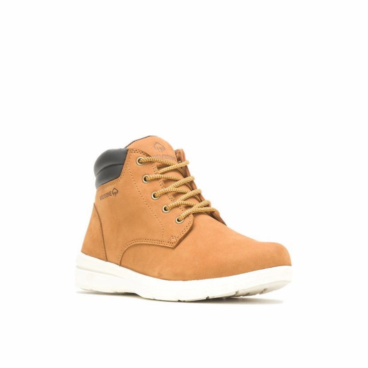 WOLVERINE W880266-EW KARLIN CHUKKA MN'S (Extra Wide) Wheat Leather Work Boots Skate Ready Style Fast Comfort