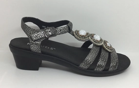 Chic Wear Klouds Gaia Pewter Leather