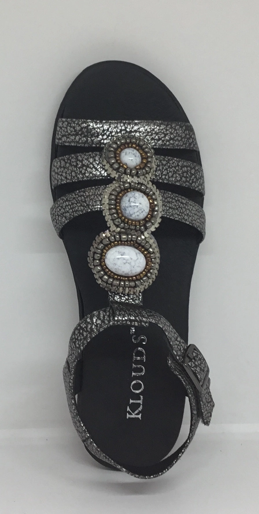 Klouds Gaia Pewter Leather Versatile Design