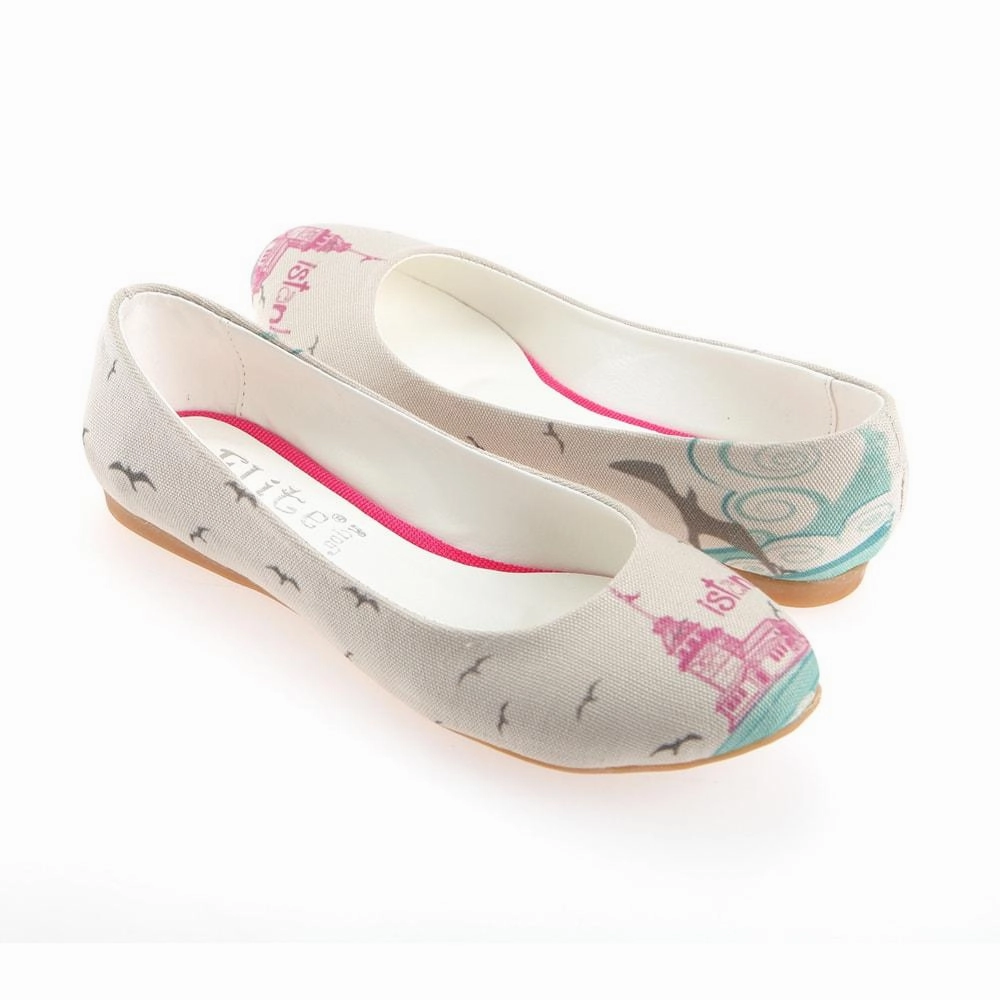 Istanbul: Maidens Tower Ballerinas Shoes 1101 Soft Cushioning