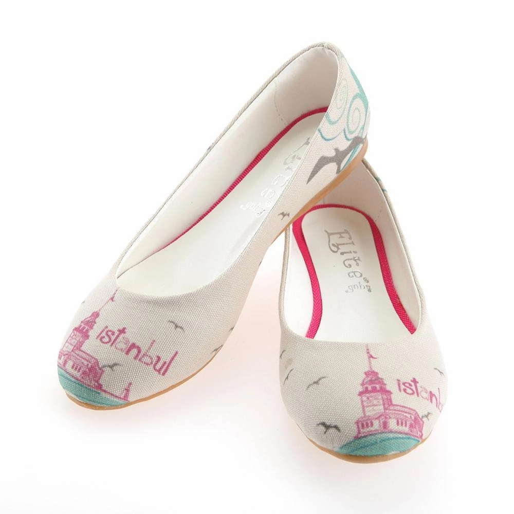 Istanbul: Maidens Tower Ballerinas Shoes 1101 Comfort Enhancement