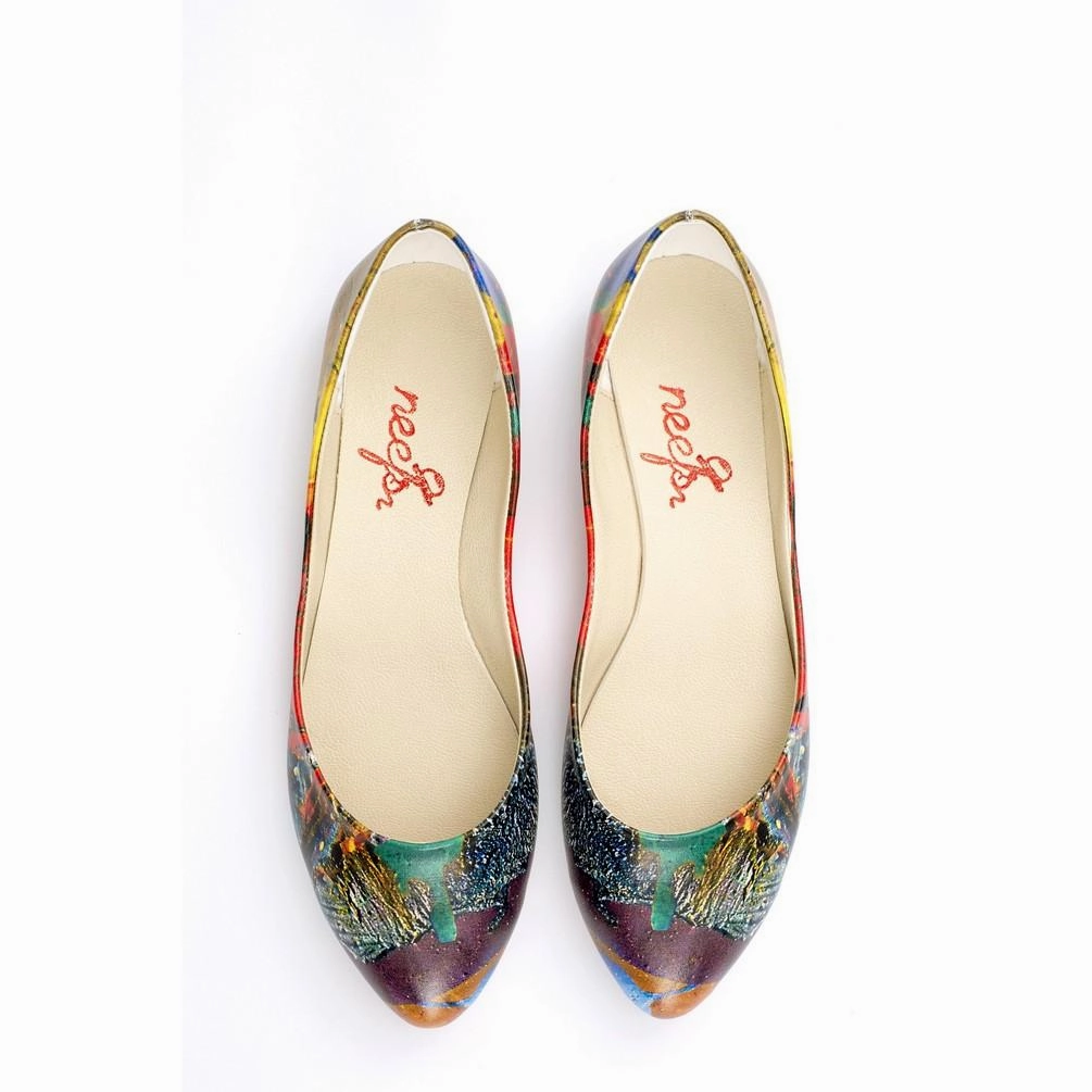 Pattern Ballerinas Shoes NSS358 King Walk