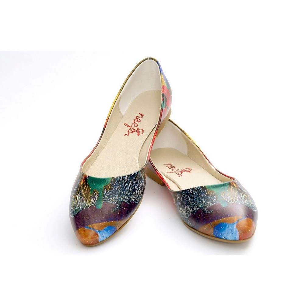 Neo Pop Pattern Ballerinas Shoes NSS358