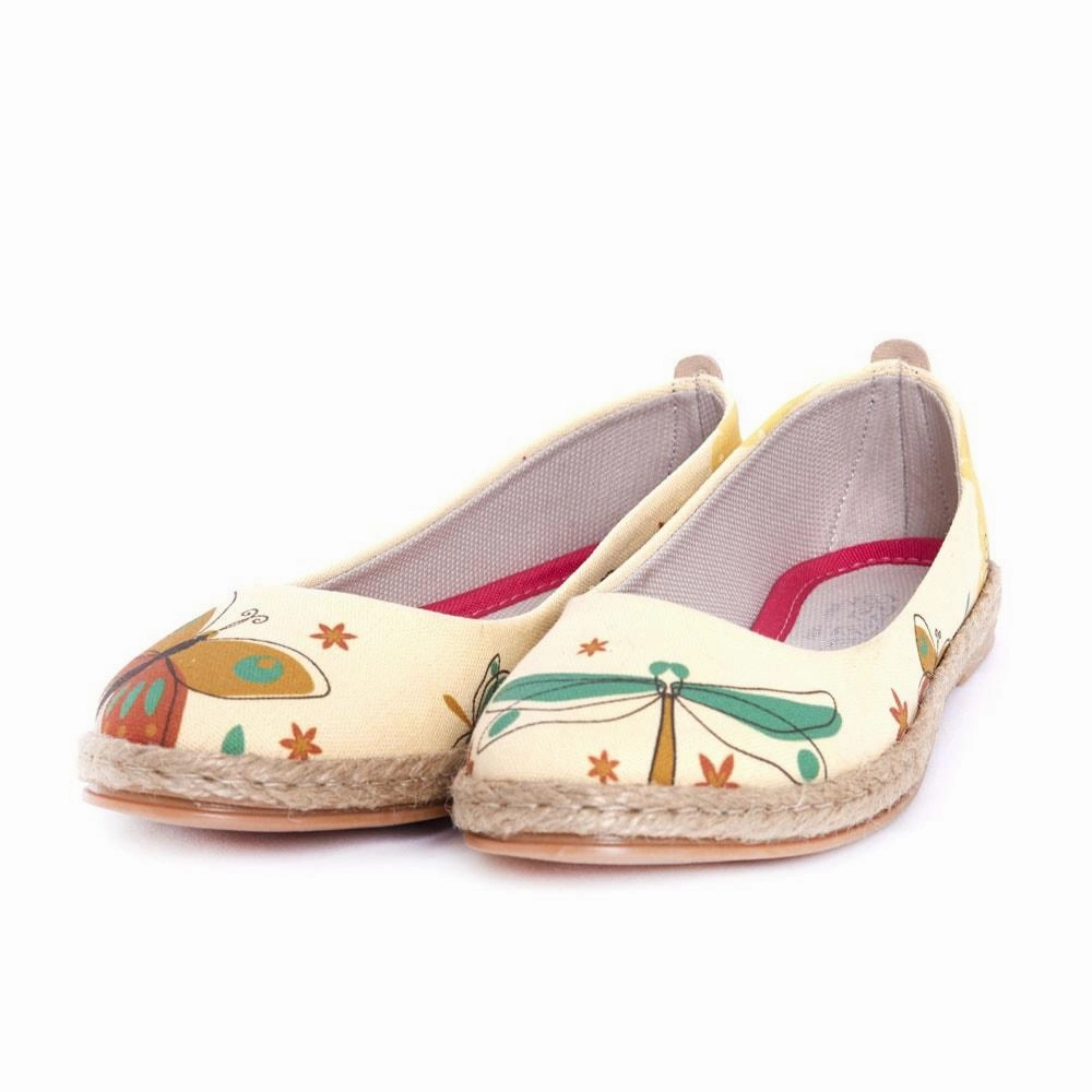 Ocean Edge Sun Glow Wings Ballerinas Shoes FBR1197