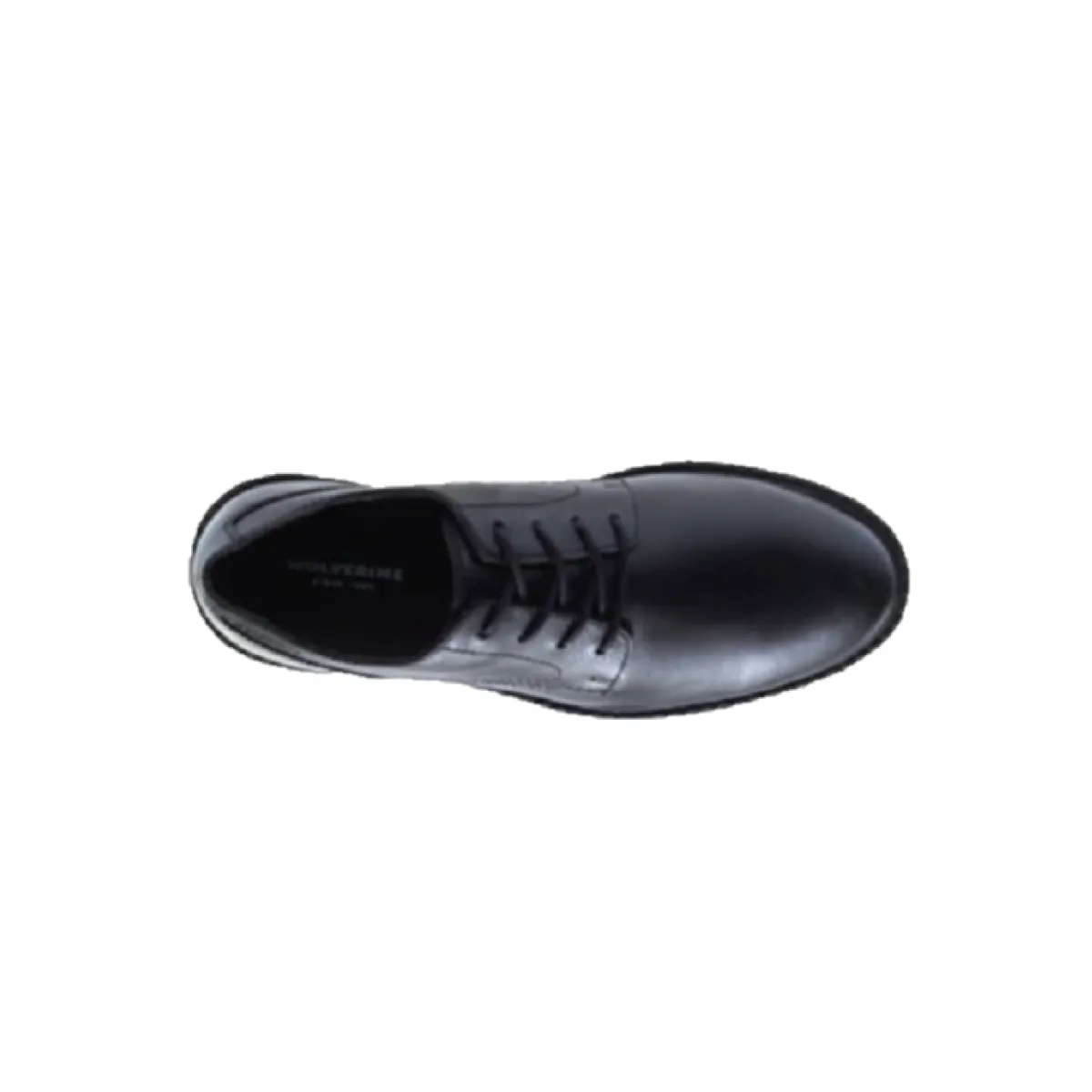 WOLVERINE W10817-EW BEDFORD OXFORD ST MN'S (Extra Wide) Black Leather Work Shoes Heavy Duty Safety