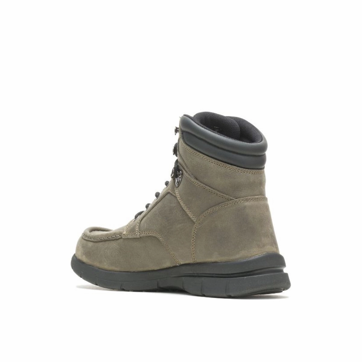 Quick Action Movement Rugged Design WOLVERINE W880263-EW KARLIN MOC TOE 6" MN'S (Extra Wide) Charcoal Grey Leather Work Boots