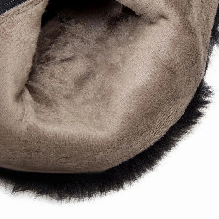 Columbia Minx Omni-heat Snow Boot Women Boots Autumn Winter Warm Fur Height Increasing Ankle Pu Snow Boots Round Toe Pearl Patchwork 2024 New Sexy Fashion White