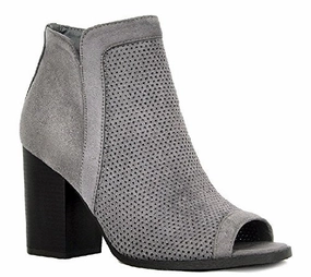 Adidas Kaptir 2.0 Running Shoes Women's Debra-01 Peep Toe Block Heel Ankle High Zipped Sandals