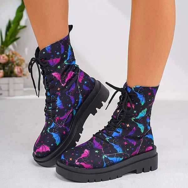 Mark Gonzales Adidas Shoes Women's Fashion Printed Martin Boots 94820316C