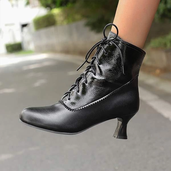 Women's Mid-Heel Suede Patchwork Ankle Martin Boots 36405403C Adidas Shoes Charms