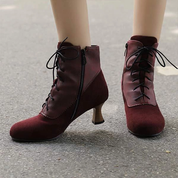 Adidas Samba Og Shoes Women's Mid-Heel Suede Patchwork Ankle Martin Boots 36405403C