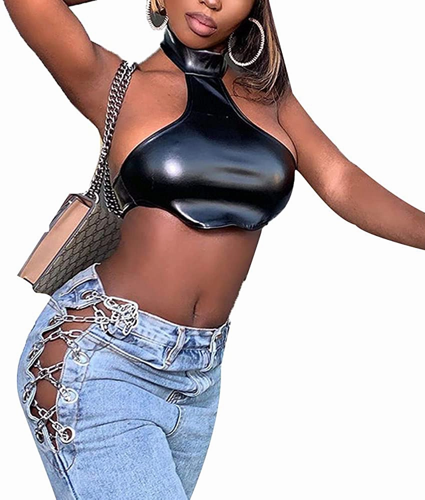 Work Boots Ebay Women's Sleeveless Camisole Tanks Top Girls Teens Fashion Spaghetti Strap Crop Top