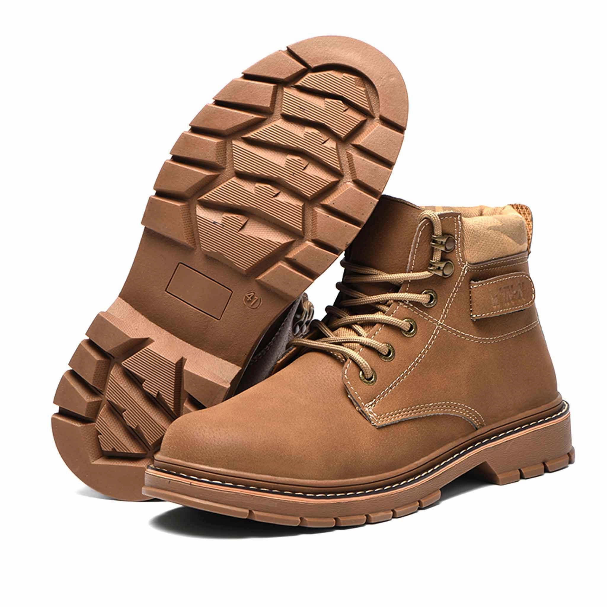 Women's Steel Toe Boots - Non Slip | B180 Mechanics Work Boots