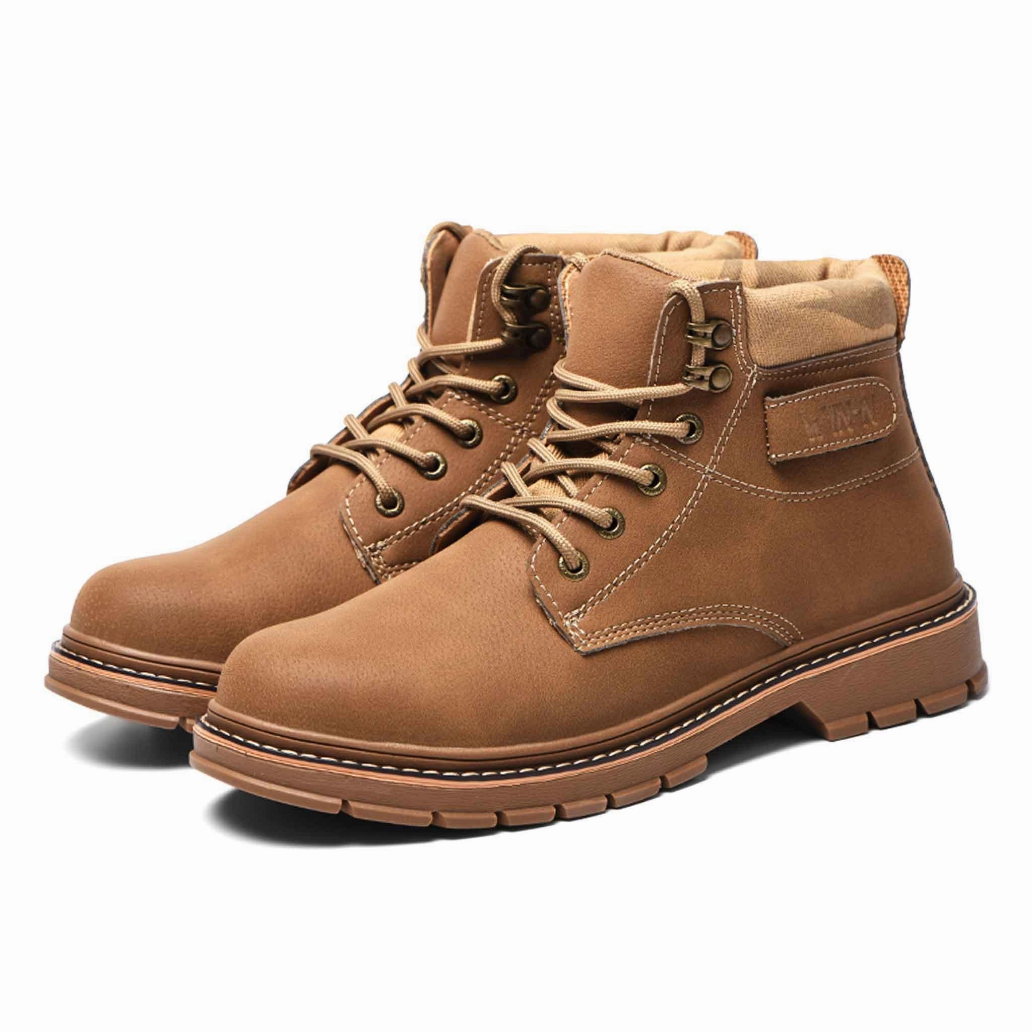 Exotic Leather Work Boots Women's Steel Toe Boots - Non Slip | B180