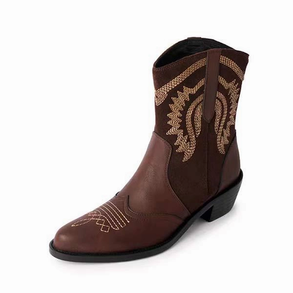 Adidas Puremotion Running Shoes Women's Western Embroidered Fashion Ankle Boots 42129594C
