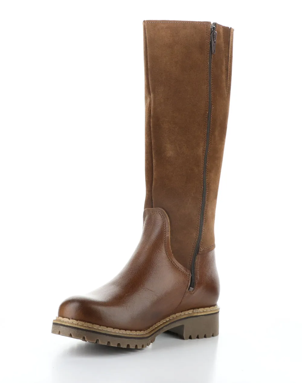 Insulated Rain Boots Women's Hudson Round Toe Boot - Cognac/Redwood