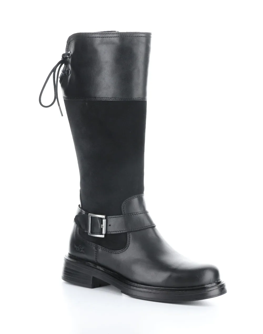 Women's Mateo Round Toe Boot - Black Japanese Boots