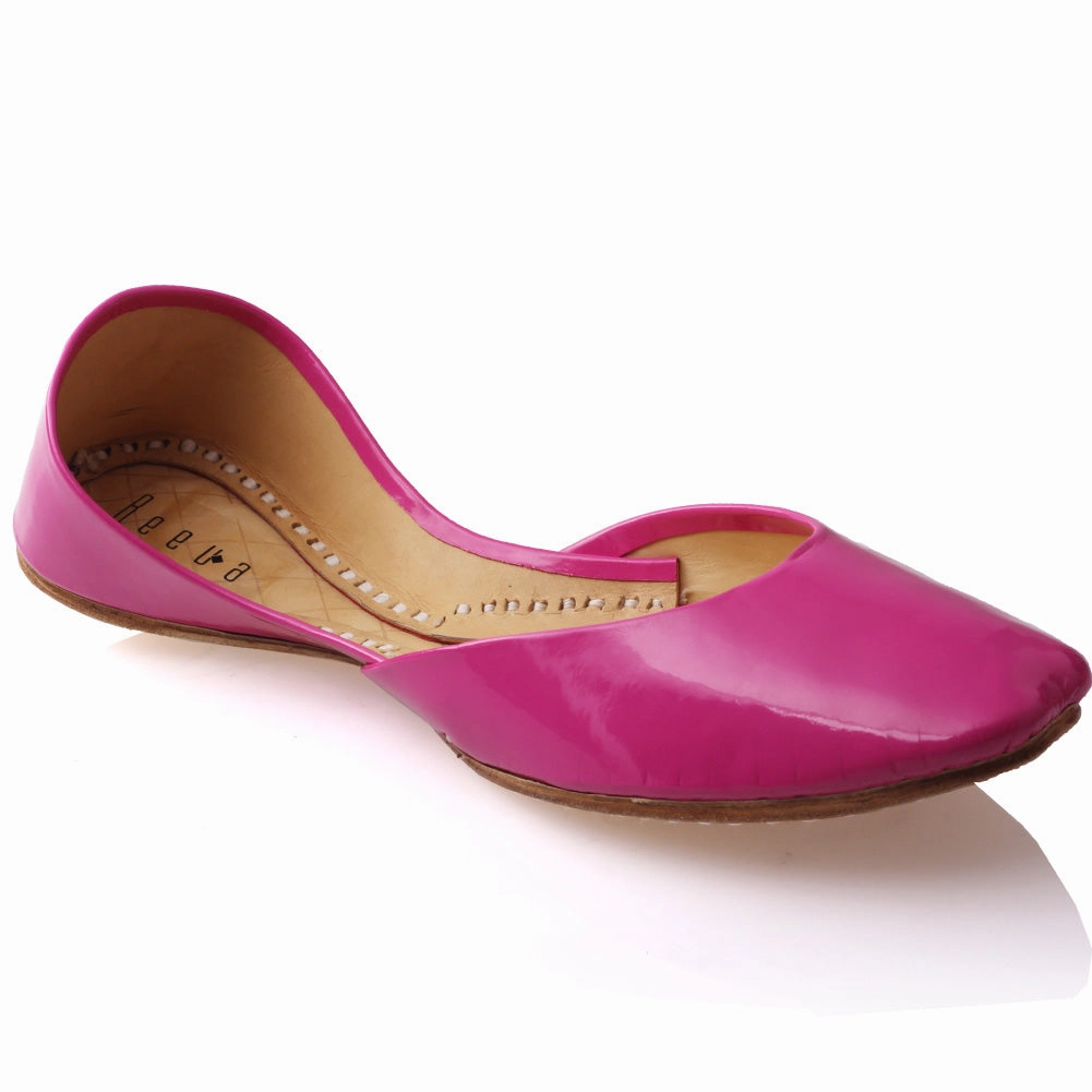 Flat Shoes Trend 2025 Womens Nista Leather Indian Slipper Pumps