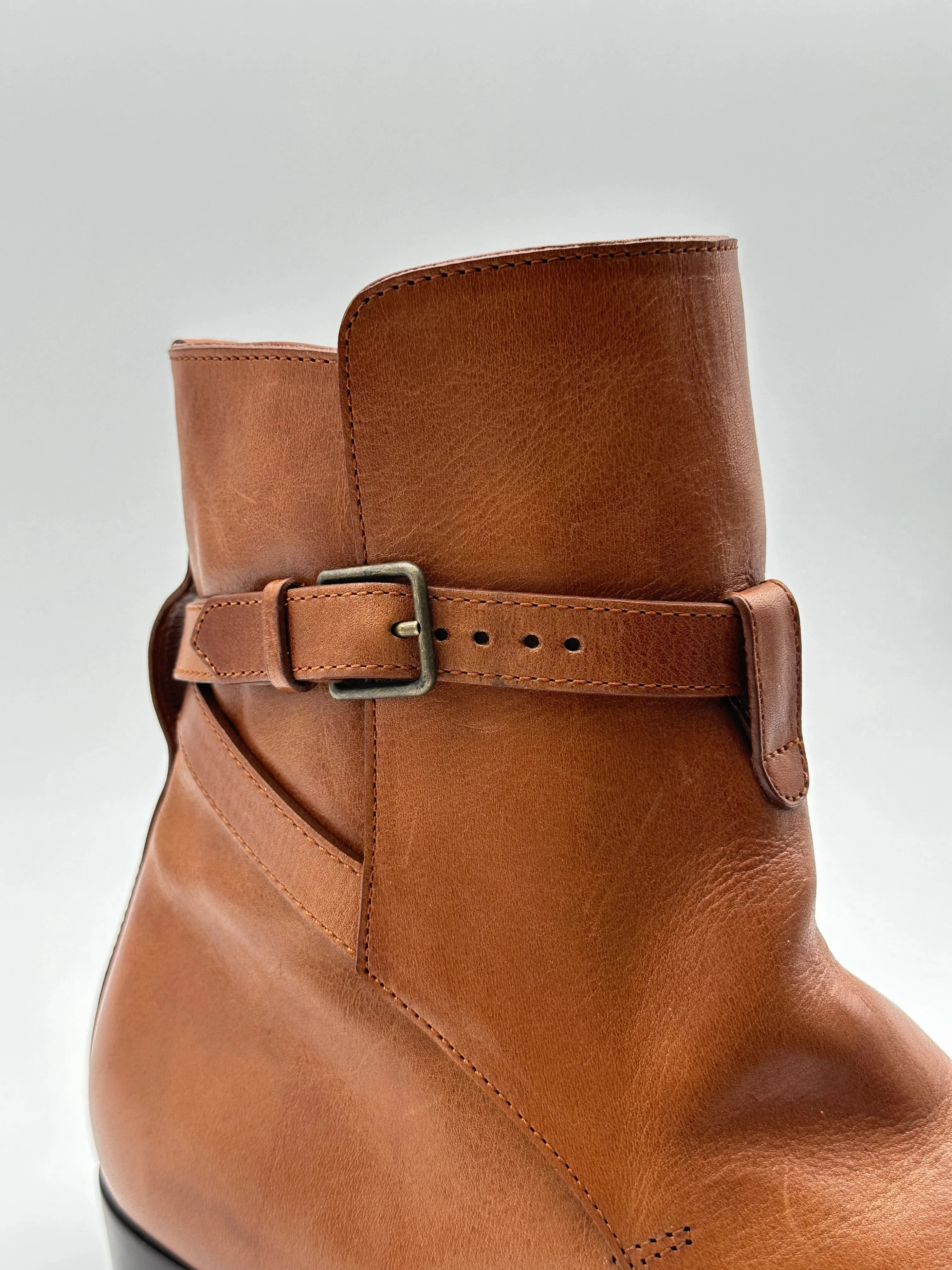 Stivaletto Con Cinturino Intrecciato Ml Leddy Boots Fort Worth