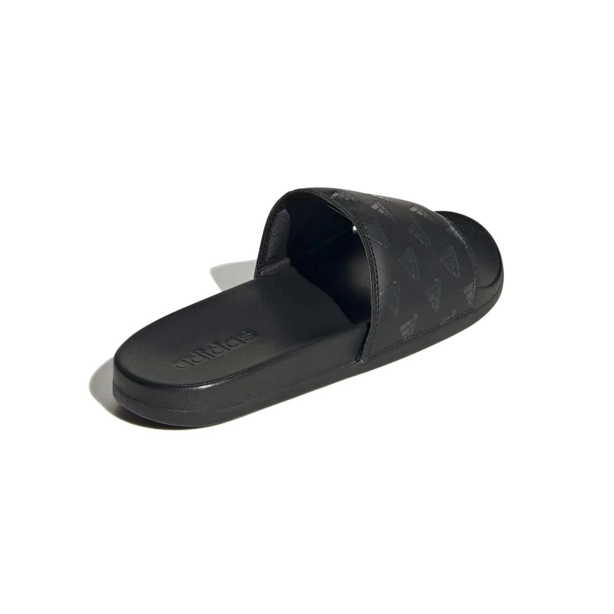 ADIDAS GV9736 ADILETTE COMFORT MN'S (Medium) Black/Carbon/Black Synthetic Sandals Summer Vibe
