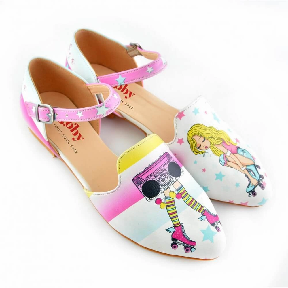Wind Block Ballerinas Shoes GRYB101