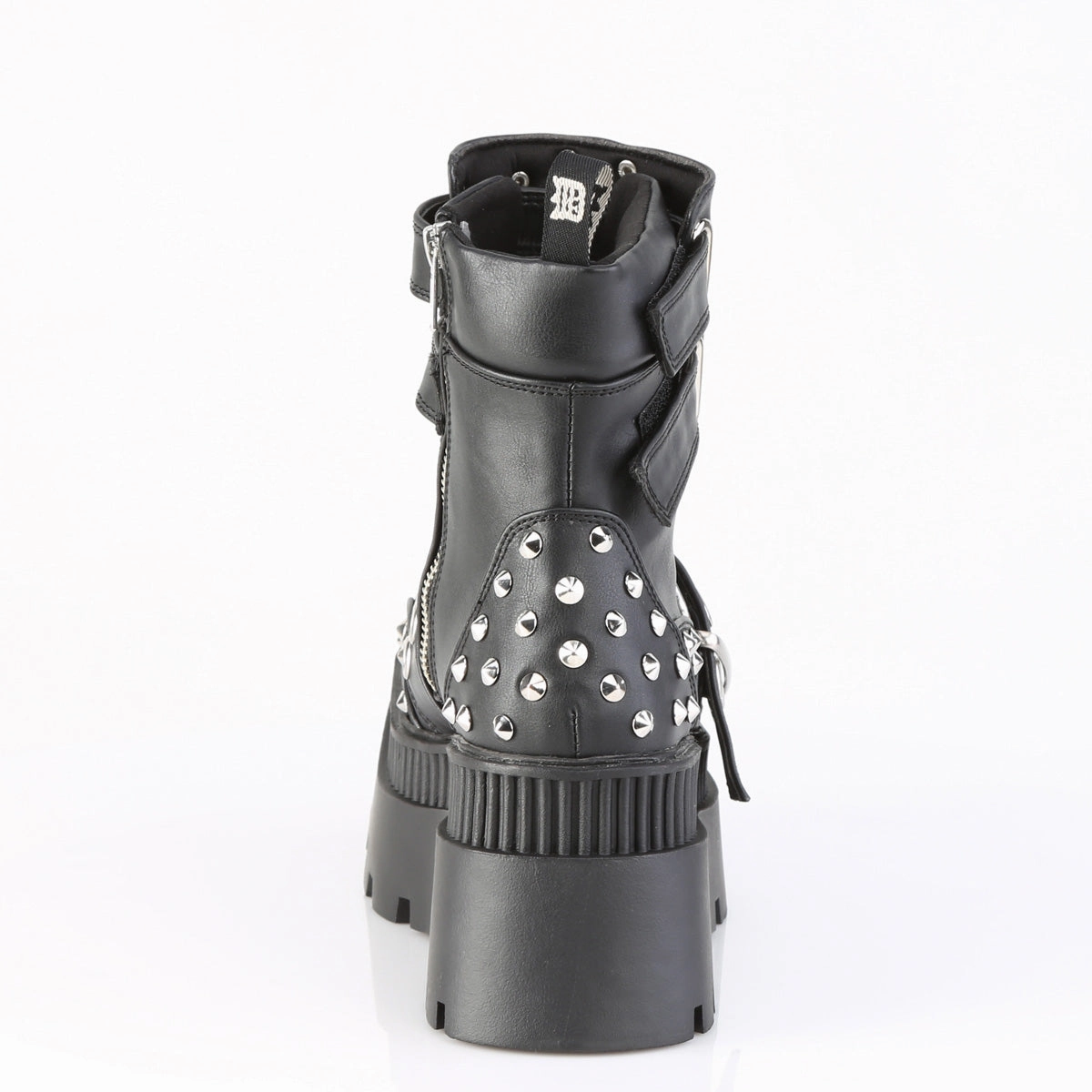 WRATH-58 DemoniaCult Black Vegan Leather Sexy Women's Ankle Boots (Alternative Footwear) Fred Durst Adidas Shoes