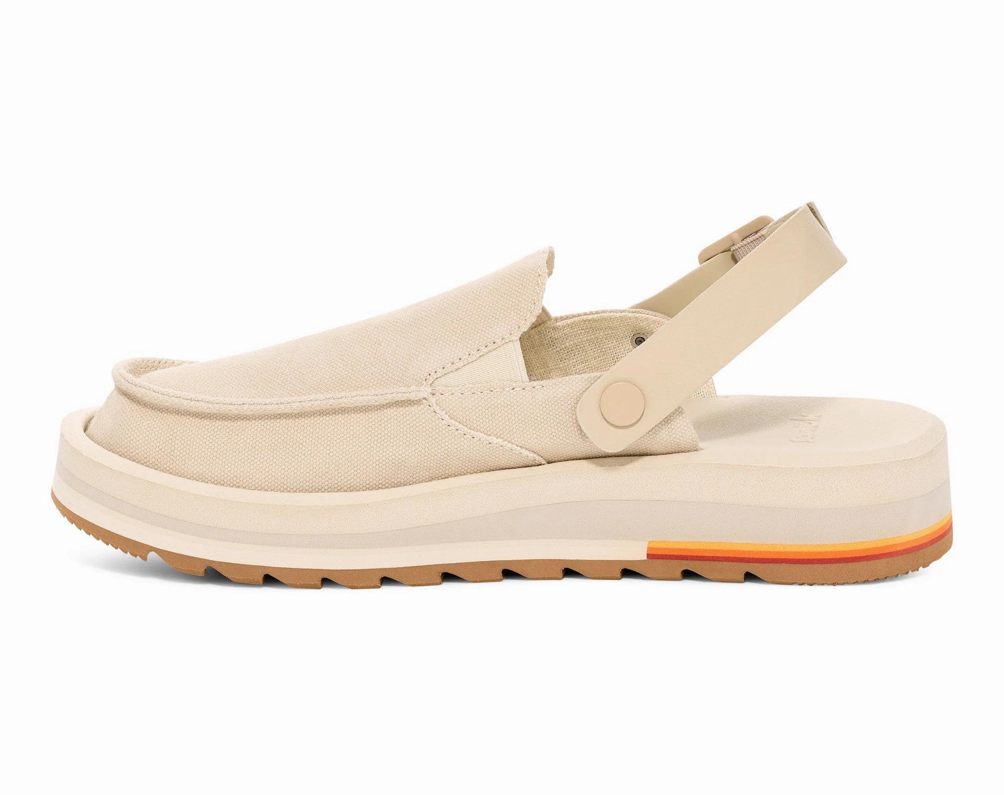 Asics Anti Pronation Shoes Sanuk Womens Donna Mesa Mule Shoes - Brown Rice