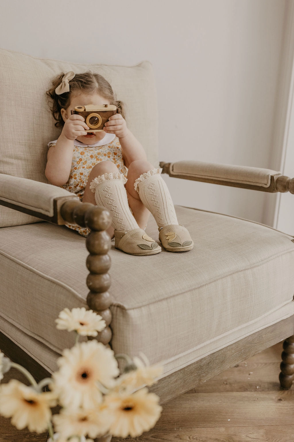 Yellowbell on Barley Leather Shoes Moccs Baby and Toddler High Heels Fall