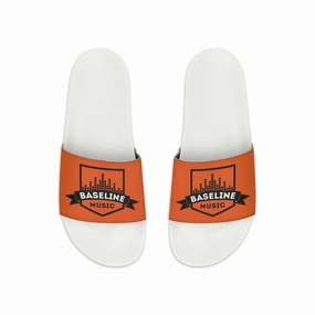 Youth Slide Sandals Leather Slide Sandals