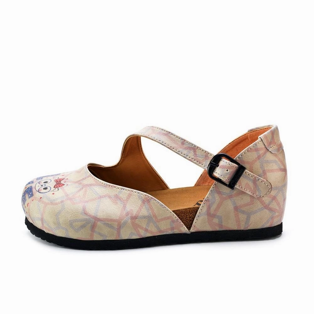 Comfort Walk Peace Mood Ballerinas Shoes GBL305