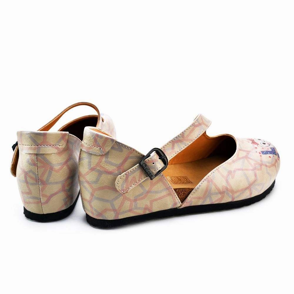 Ballerinas Shoes GBL305 Autumn Tone