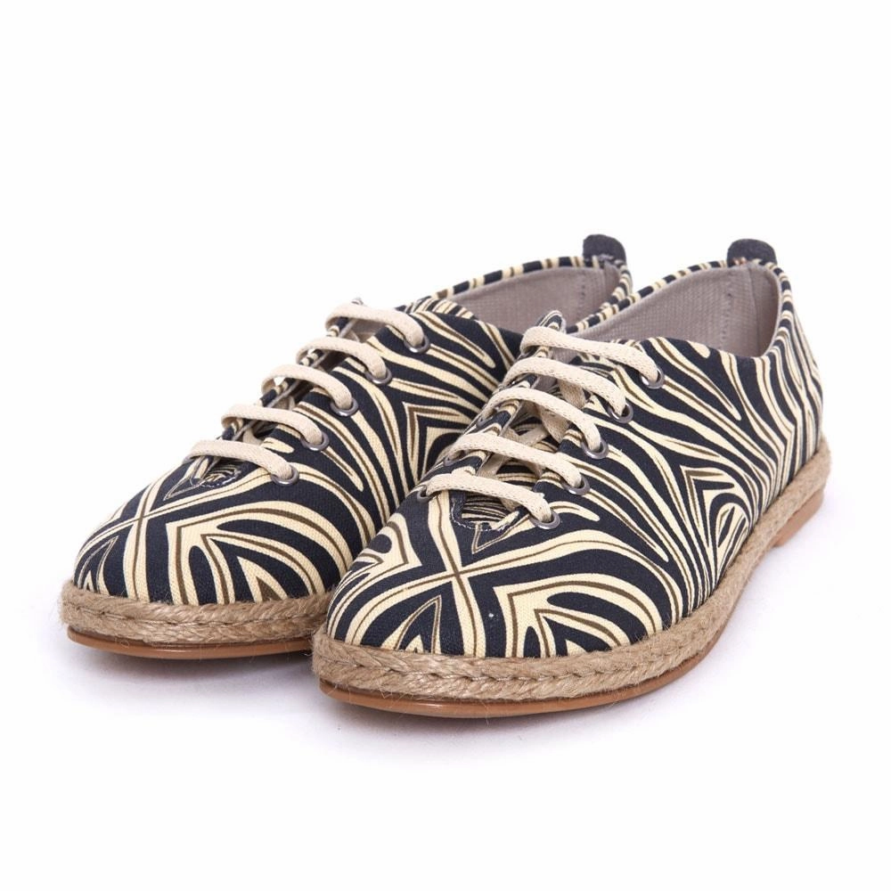 Zebra Style Ballerinas Shoes FBR1222 Durable Construction Velvet Soft
