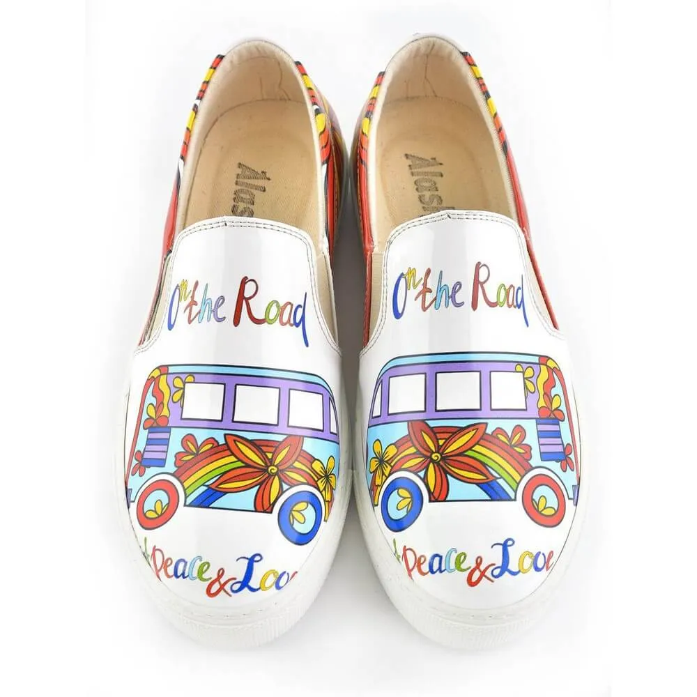 Sneaker Shoes ARUG101 Elastic laces London Cool