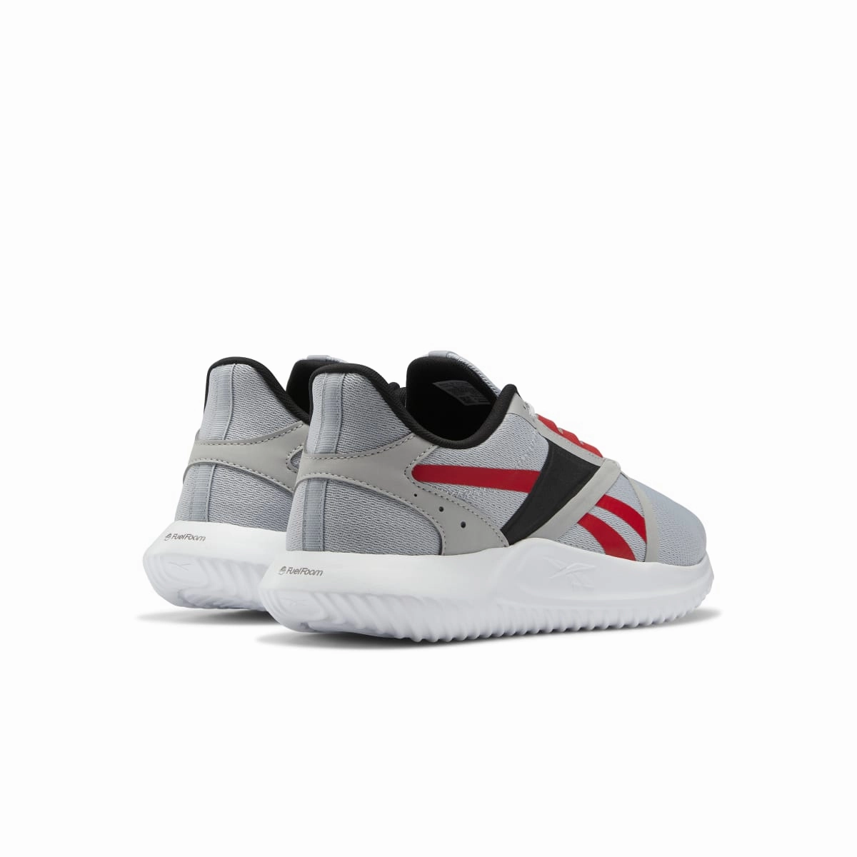 REEBOK GY4061 ENERGYLUX 3 MN'S (Medium) Grey/Black/Red Mesh Running Shoes Versatile Comfort Shoes spring fresh