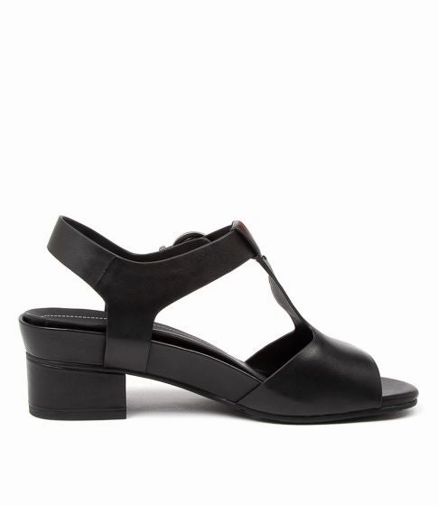 Fashion Sandals Ziera Annabelle Black Heel