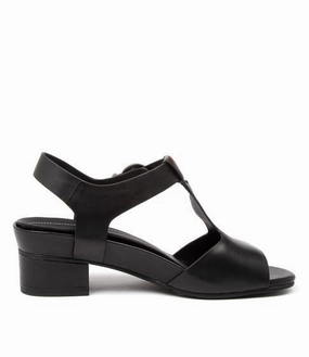 Fashion Sandals Ziera Annabelle Black Heel