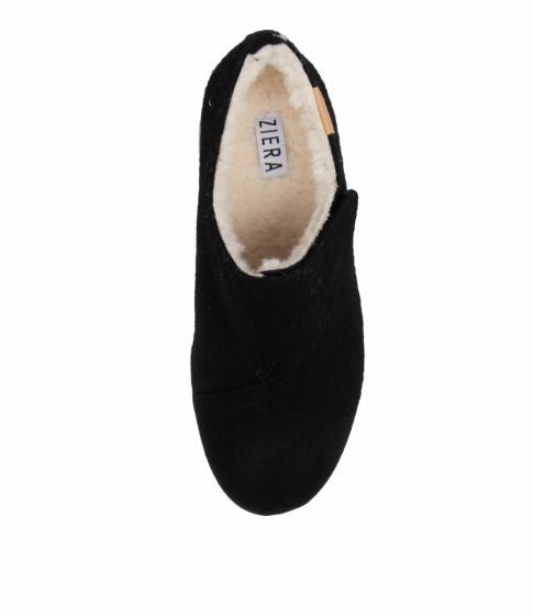 Ziera Fliss Black slippers Harbor Jog Break Run