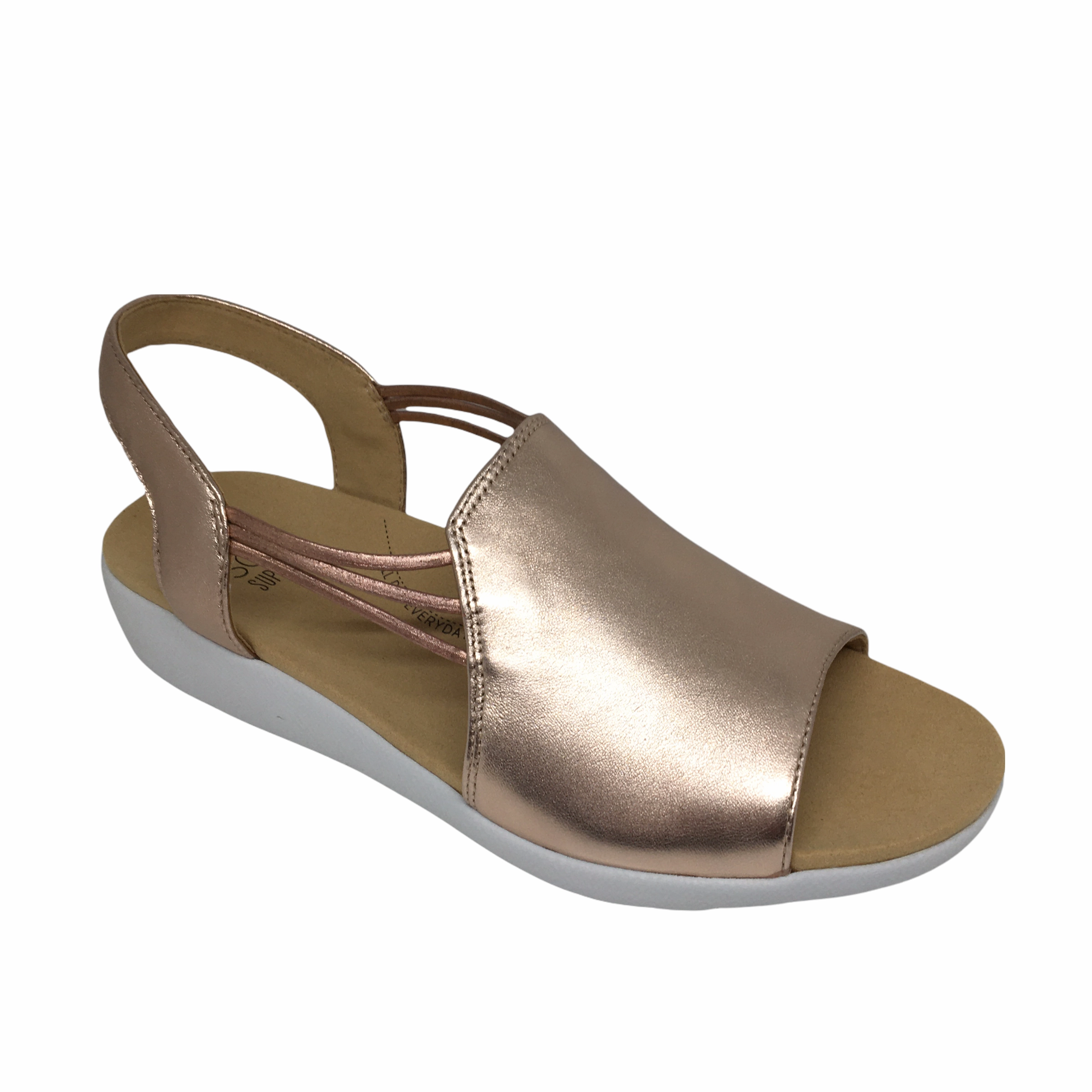 Leisure Fit Light Step Ziera Udhays Rose Gold Leather